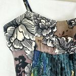 Alberto Makali Vintage  Silk Babydoll Bubble Hem Dress Size 4 Y2K Fairy Forest Photo 7