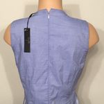 Tahari blue embroidered scalloped lace dress. NWT Photo 10