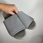 Vionic  Papaya Fleur Heeled Knitted Sandals Light Gray Size 8 Photo 2