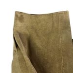 Vintage Suede Tan Open Front Pocket Jacket Puff Sleeve Womens Juniors 9 10 Photo 13
