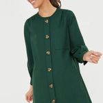 Tuckernuck Dark Green Blake Dress Size XL NWT Long Sleeve Photo 0