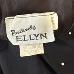 Vintage Elegant Black Sleeveless Dress with pearls Size 6 Photo 3