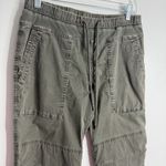 James Perse Women Reinforced Combat Pant Green Small (1) “Worn Look” Casual NWOT Photo 6