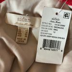 Aidan Mattox  Red Lace Deep V Open Backless Colorful Cocktail Party Dress Size 12 Photo 9