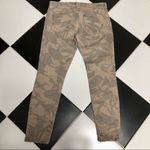 Current/Elliott Silverlake Camo Denim Jeans Zippered Hem Moto Olive Green Tan 29 Photo 7