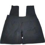 Tek Gear  Shapewear Skinny Charcoal Gray Leggings Size S Short EUC #6354 Photo 0