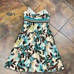 Ann Taylor Dress Leaves Green And Brown Sleeveless 8 Photo 8