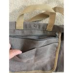 Large Canvas Tote‎ Bag Gray Shoulder Messenger Crossbody Casual Everyday Travel Photo 8