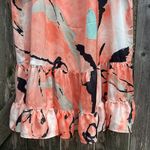 Ming Wang NWT  Modern Fit Drop Waist Flounce Dress Abstract Print XL Retail $235 Photo 6