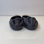 Tory Burch Women’s Python Leather Reva Flats Shoes Size 6 Photo 4