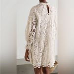 Ulla Johnson Albertine Dress Linen Lace Long Sleeve Pristine Guipure Size 2 XS Photo 2
