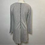 Katherine Barclay Gray Textured Knit Long Sleeve Dress Size 10 Photo 6