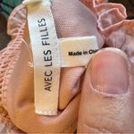 Avec Les Filles  Pink Ruffed Tiered Maxi Dress Womens 10 Romantic Coquette Fairy Photo 10