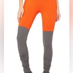 Alo Yoga Goddess Leggings Hot Pink and Gray size Small Photo 1