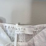 ASTR  The Label NEW Sweetheart Neck Puff Sleeve Ruched Crop Top White Photo 4