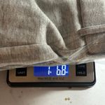 OGL FuzzLuxe High Waisted Umbrella Hem Midi Skirt Heathered Gray L Large New Photo 9