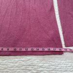 Gap  Women's Pink V-Neck knit Sweatshirt Photo 2