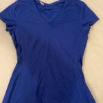 Under Armour Blue Top HeatGear Short Sleeve Photo 0