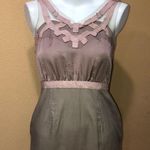 Ann Taylor  loft tan petites dress Photo 1