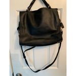 Fiorelli Women Black Pebbled Leather Shoulder Bag 3 Compartments Gold Chain 13x1 Black Photo 1