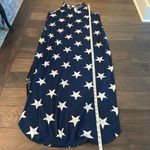 NWT Boutique Patriotic Maxi Dress Sz M Blue Size M Photo 2