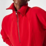 Spanx  AirEssentials Half Zip Pullover Red XL Photo 9