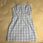 BP 🌟NWT Blue Checkered Dress Photo 1