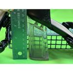 Forever 21 Black Strap Open Toe Clear Chunky Block High Heels Zip Back Size 11M Photo 4