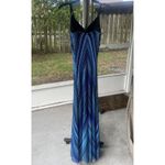Cache  Sz SMALL  Crochet Long  Blue Ombre Strappy New Year's Eve Party '00s Photo 7