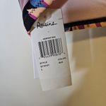 Raisin's Tropical Print Women's Swim Top Bikini Black Rock Padded Bra Large Cute Photo 5