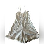 Urban Outfitters NWT  Juliette Lace Insert Romper Boho Western Corset Top Ruffle Photo 2