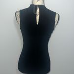 White House | Black Market WHBM Black Choker Women's Top Size XS Photo 3