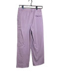 Theory  Lilac High-Rise Straight Pant in Stretch Chino Size 4‎ Photo 8