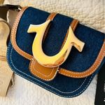 True Religion Dark Denim Crossbody Bag NWT! Photo 0