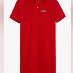 Lacoste  Women's × National Geographic Cotton Piqué Polo Shirt Dress Photo 3