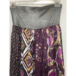 American Rag Multi Print Silk Feel Skirt Size Medium Photo 4