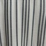 Lucky Brand  Women's Black and White Striped Button Down Shirt Photo 5