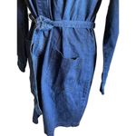 Style & Co  Dark Wash Denim Belted Dress Size Small-NWT Photo 12