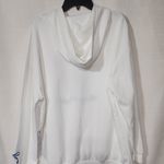 Puppy ''Feeling playful'' women's white hoodie Large Photo 6