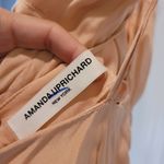 Amanda Uprichard Revolve  silk gown Chandelier maxi dress in Melon size L Photo 7