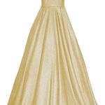 Sherri Hill Sherry Bridal Women's Long Glitter Satin Prom Party Gowns Photo 1
