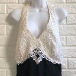 Vintage Scott McClintock halter lace open back dress Women's Size 10 Made In USA Photo 3