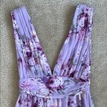 Lulus Heavenly Hues Floral Sleeveless Lavender Maxi Dress in Women's Small Purple Photo 3
