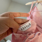 ZARA Pink Starry Cloud Cowl Neckline Dress Photo 10