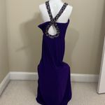 Sherri Hill NWT  Keyhole Purple Prom Dress Photo 1