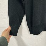 Vintage Grey Carousel Horse Embroidered Sweatshirt Womens L 90s Holiday Grandma Gray Size L Photo 7