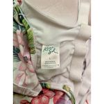 Kona Sol Swim Women's Off Shoulder Flounce High Coverage One Piece Swimsuit L Photo 3