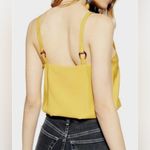 The Vintage Shop Yellow Asymmetrical Fitted top π Photo 1