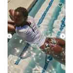 Agua Bendita ππ Aldana Moss Bikini Bottom ~ Black Floral Print Medium NWT Photo 7