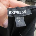 EXPRESS  Women's Black Faux Leather Sleeveless Tank Top Size S Petites Photo 9